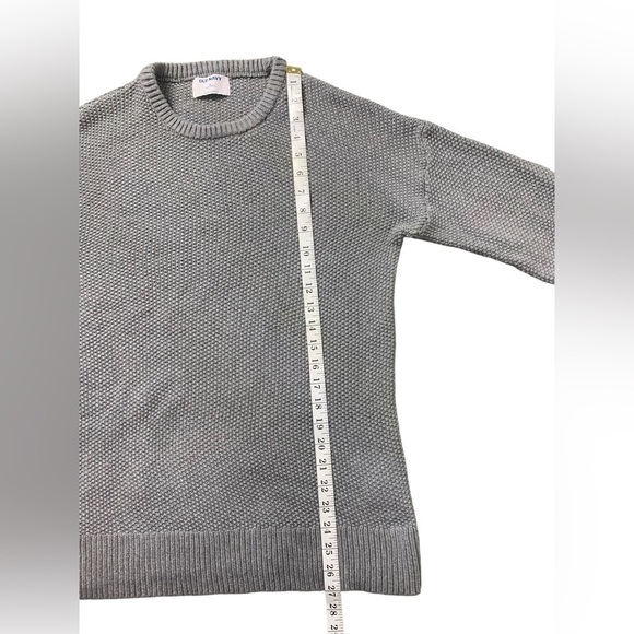Gray Tunic 100% Wool knitted Old Navy Sweater - Picture 12 of 12